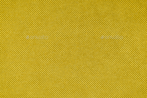 Yellow Velours Upholstery Fabric Texture Background Stock Photo By